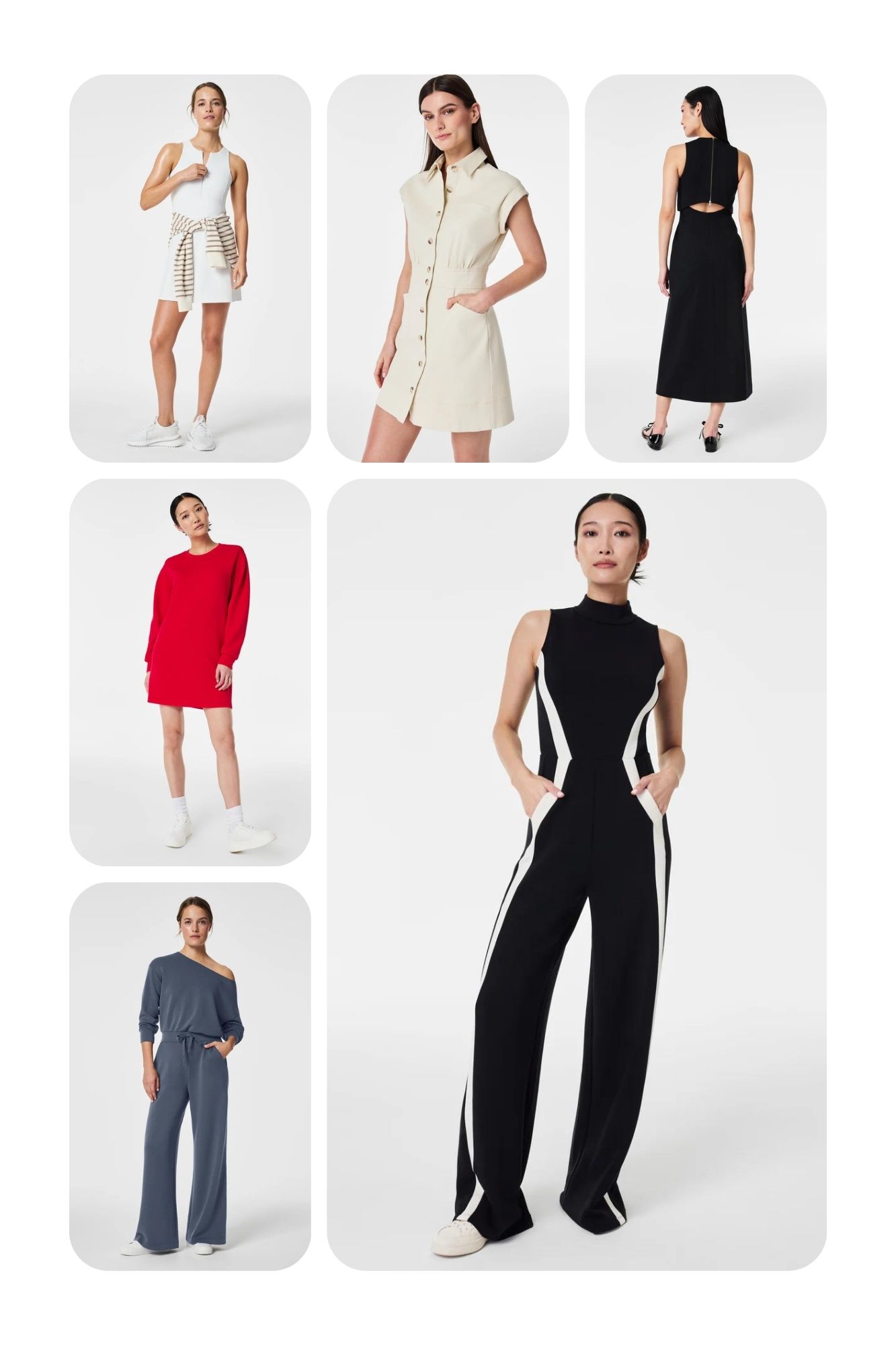 Top 10 Spanx Dresses and Jumpsuits That Combine Style and Comfort