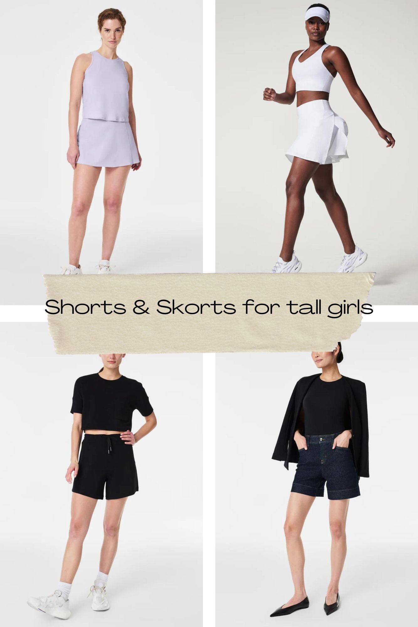 Flaunt Your Height: Discover the Top 7 Spanx Shorts & Skorts for Tall Girls